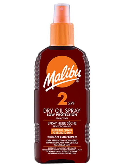 Malibu Dry Oil Spray SPF2 200 ml