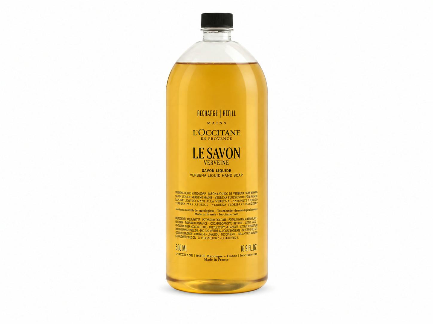 L'Occitane Verbena Liquid Hand Soap Refill 500 ml