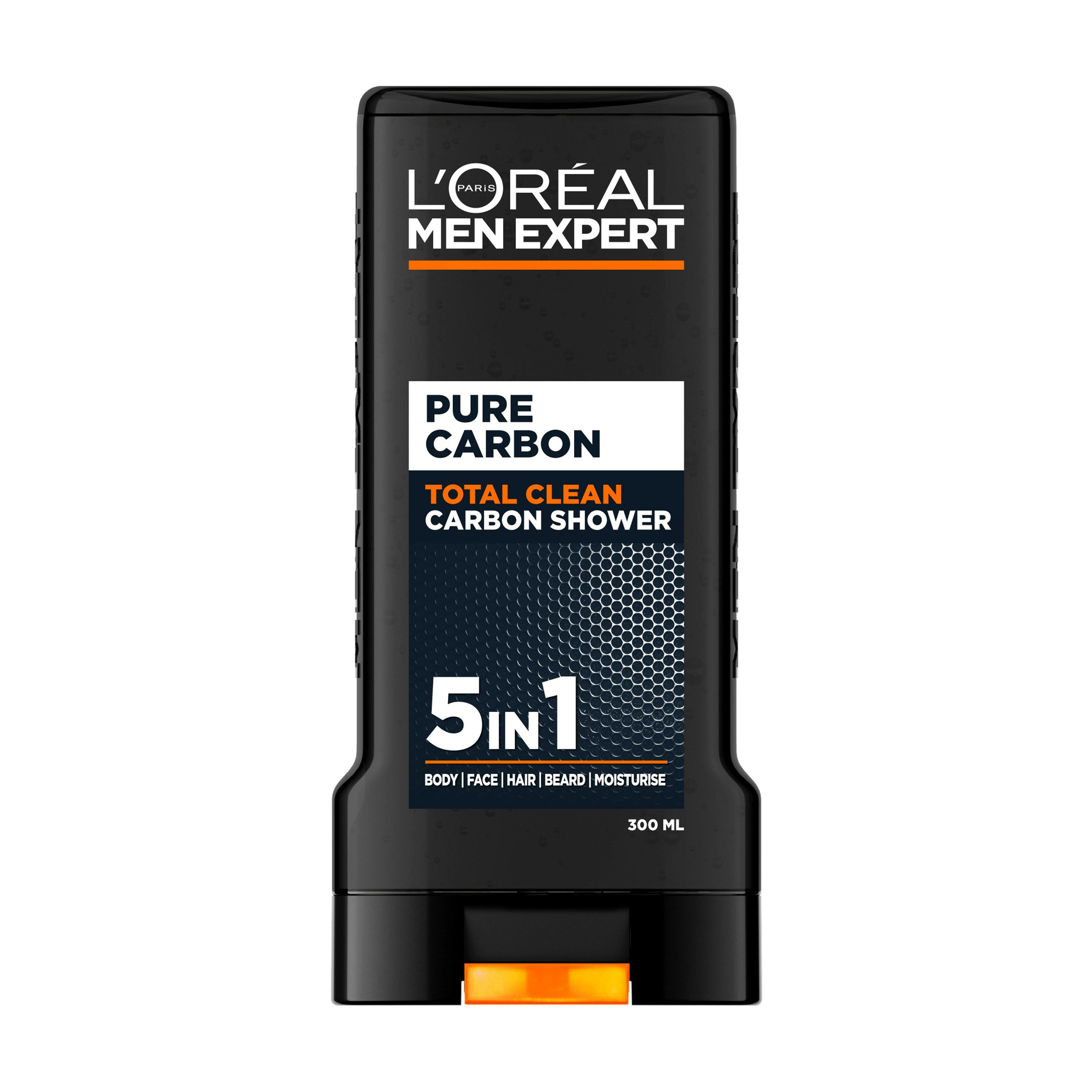 L'Oréal Paris Men Expert Pure Carbon Total Clean Shower Gel 300 ml