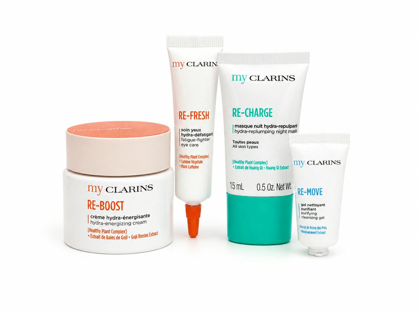 Clarins My Clarins Collection Gift Set 50 ml + 15 ml + 15 ml + 5 ml