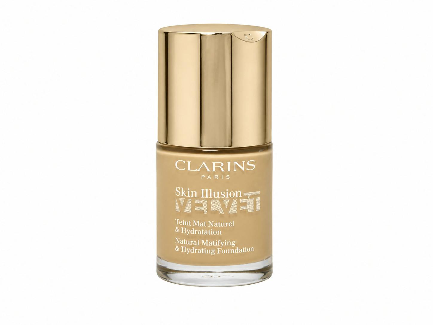 Clarins Skin Illusion Velvet Foundation 108.5W Cashew 30 ml