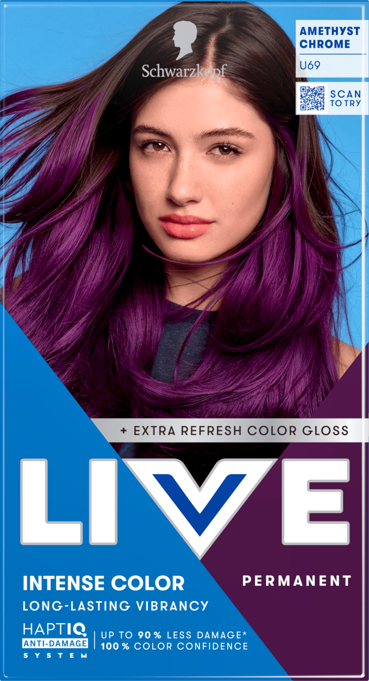 Schwarzkopf Live U69 Amethyst Chrome 1 pcs