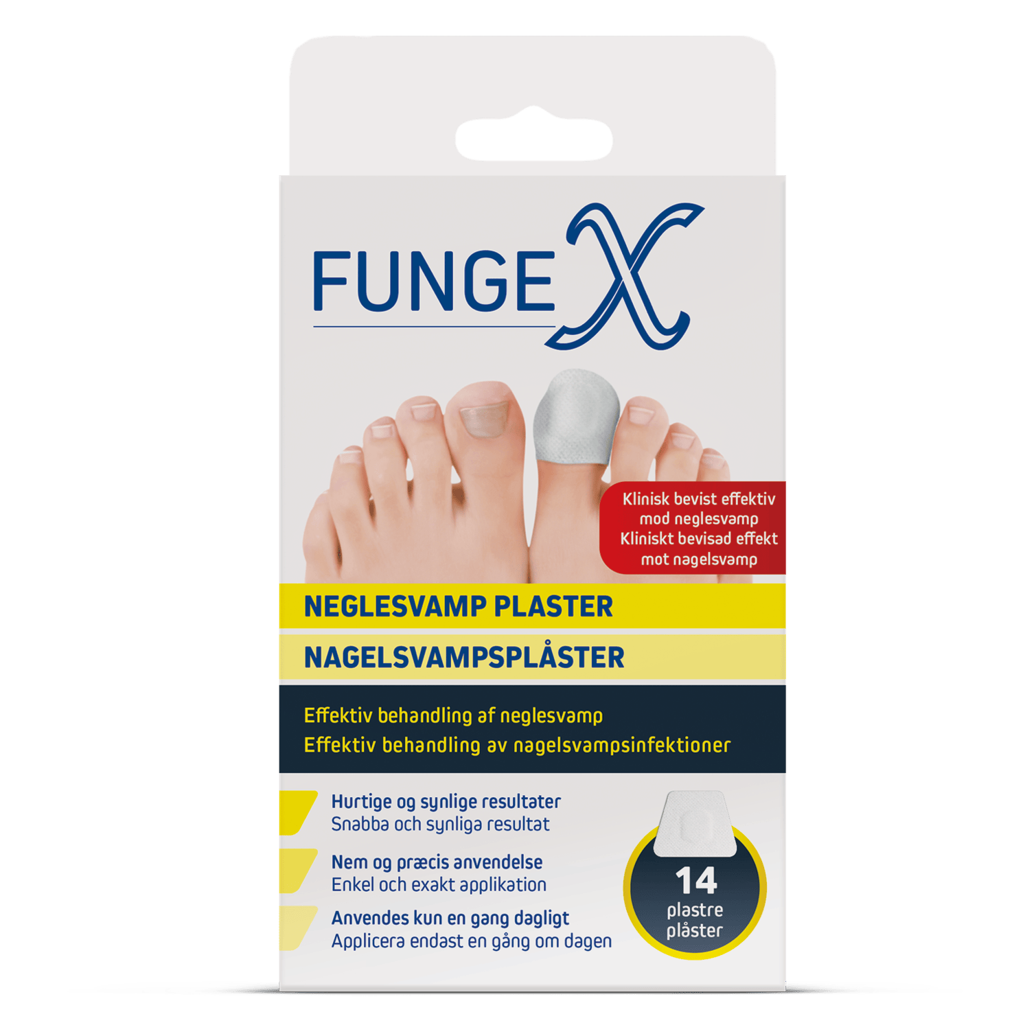 FungeX Neglesvamp Plaster 14 stk