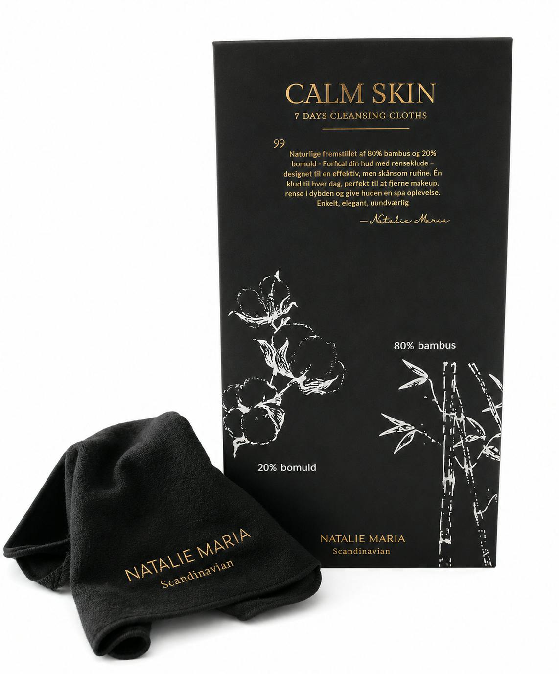 Natalie Maria Scandinavian Calm Skin 7 Days Cleansing Cloths 7 stk