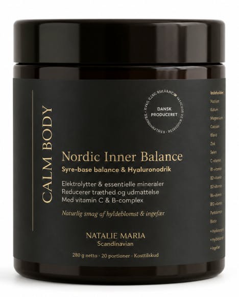 Natalie Maria Scandinavian Calm Body Nordic Inner Balance Kosttilskud 240 g