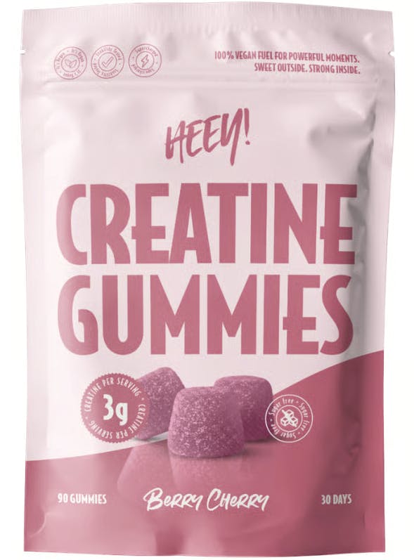 Heey! Creatine Gummies Berry Cherry 90 st