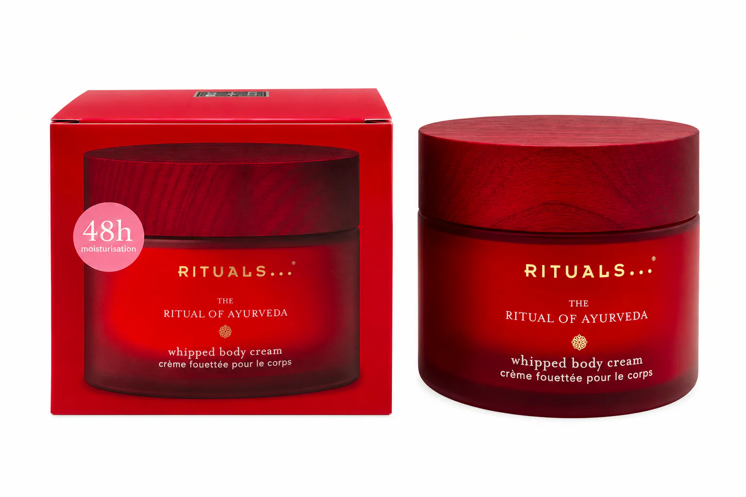 Rituals The Ritual of Ayurveda Indian Rose & Sweet Almond Whipped Body Cream 220ml