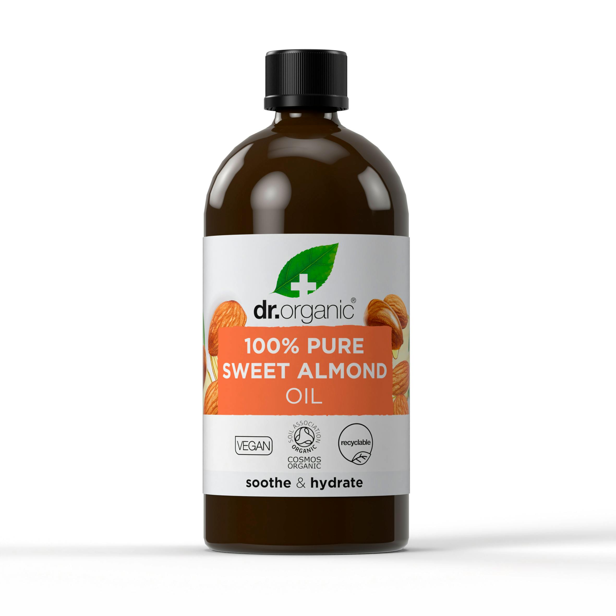 Dr. Organic 100% Pure Sweet Almond Oil 100 ml
