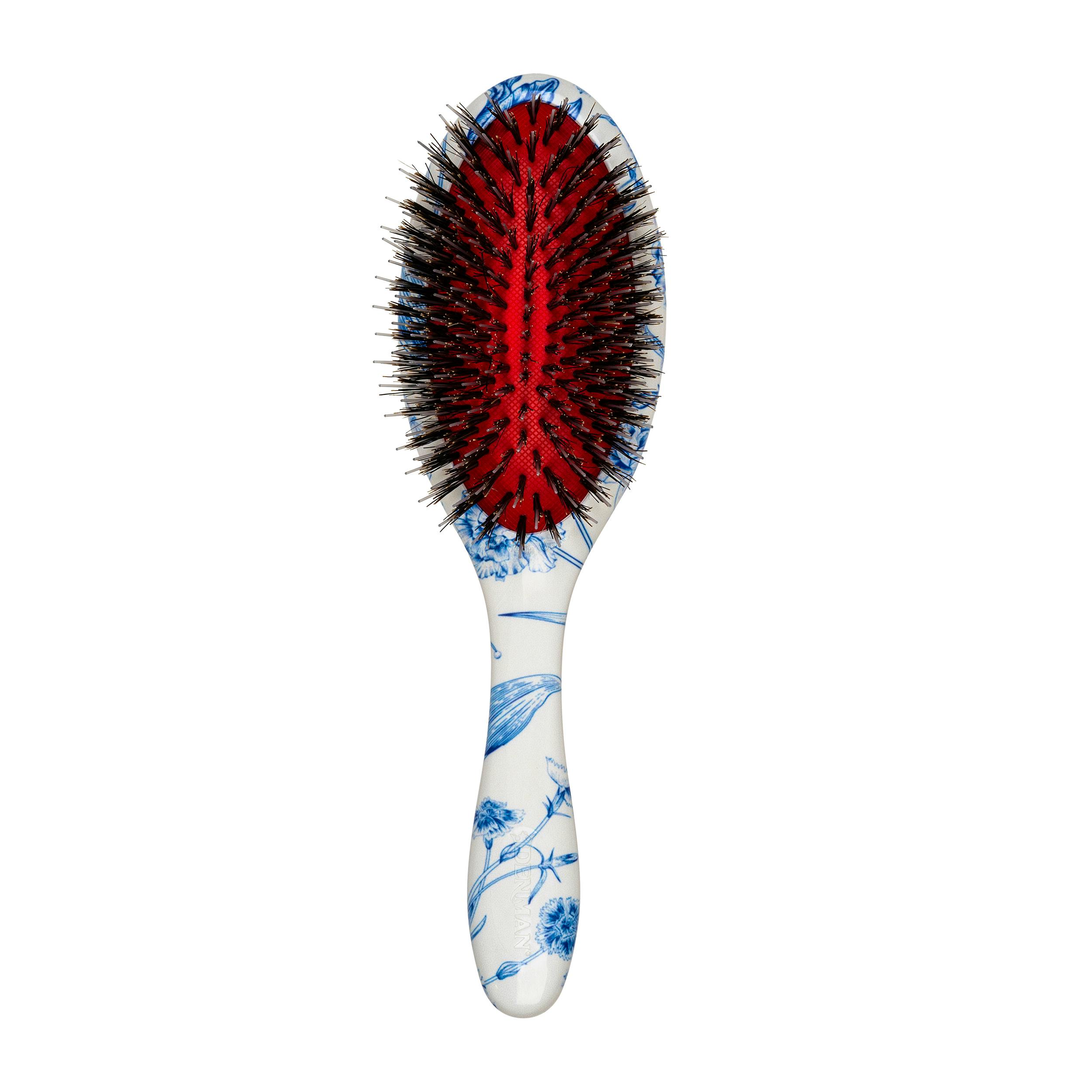 Denman Deluxe D81M Medium Style & Shine Brush Blue Belle 1 kpl
