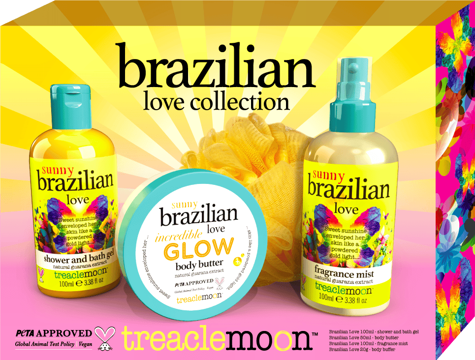 Treaclemoon Brazilian Love Collection 100 ml + 100 ml + 70 ml + 1 kpl