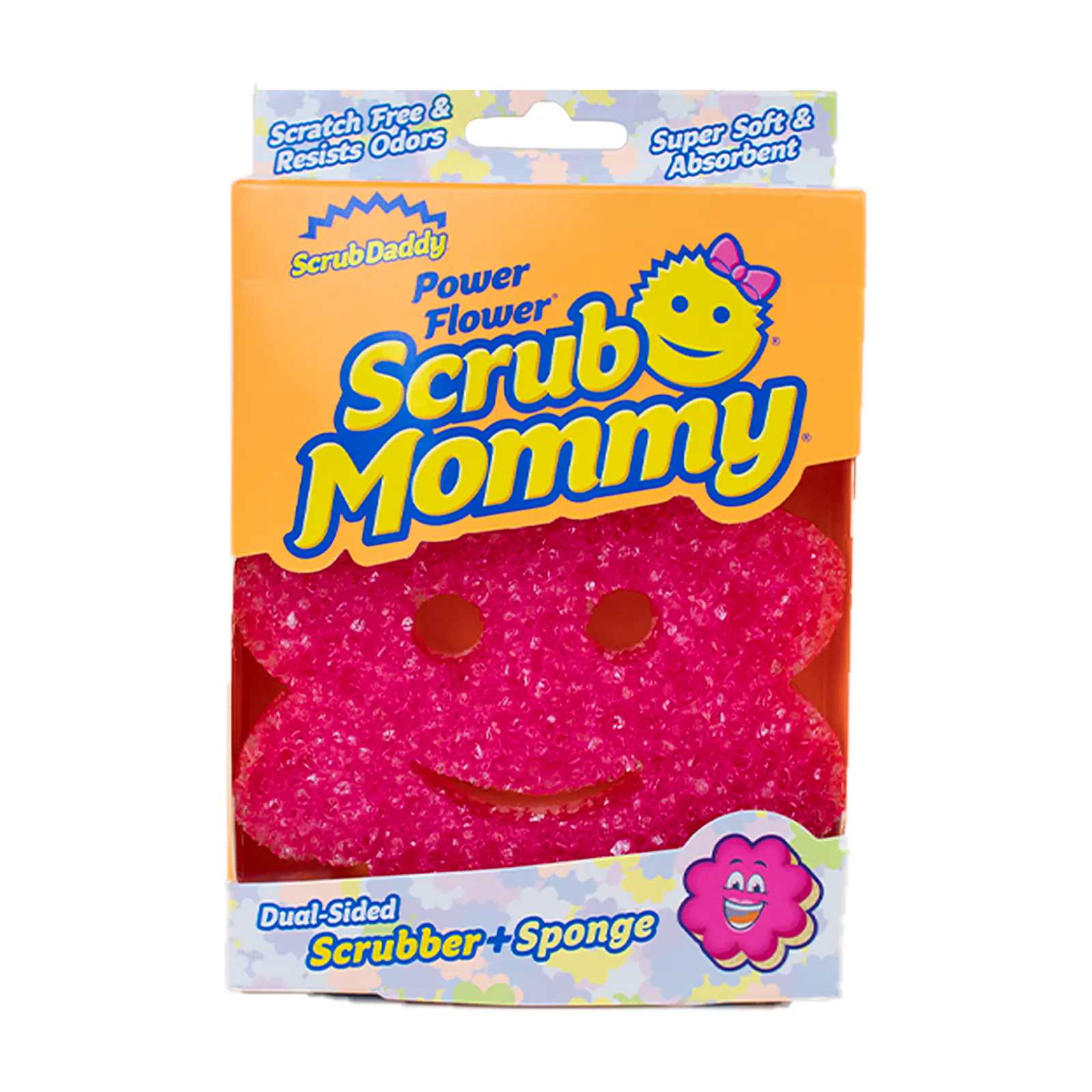 Scrub Daddy Scrub Mommy Power Flower Pink 1 st