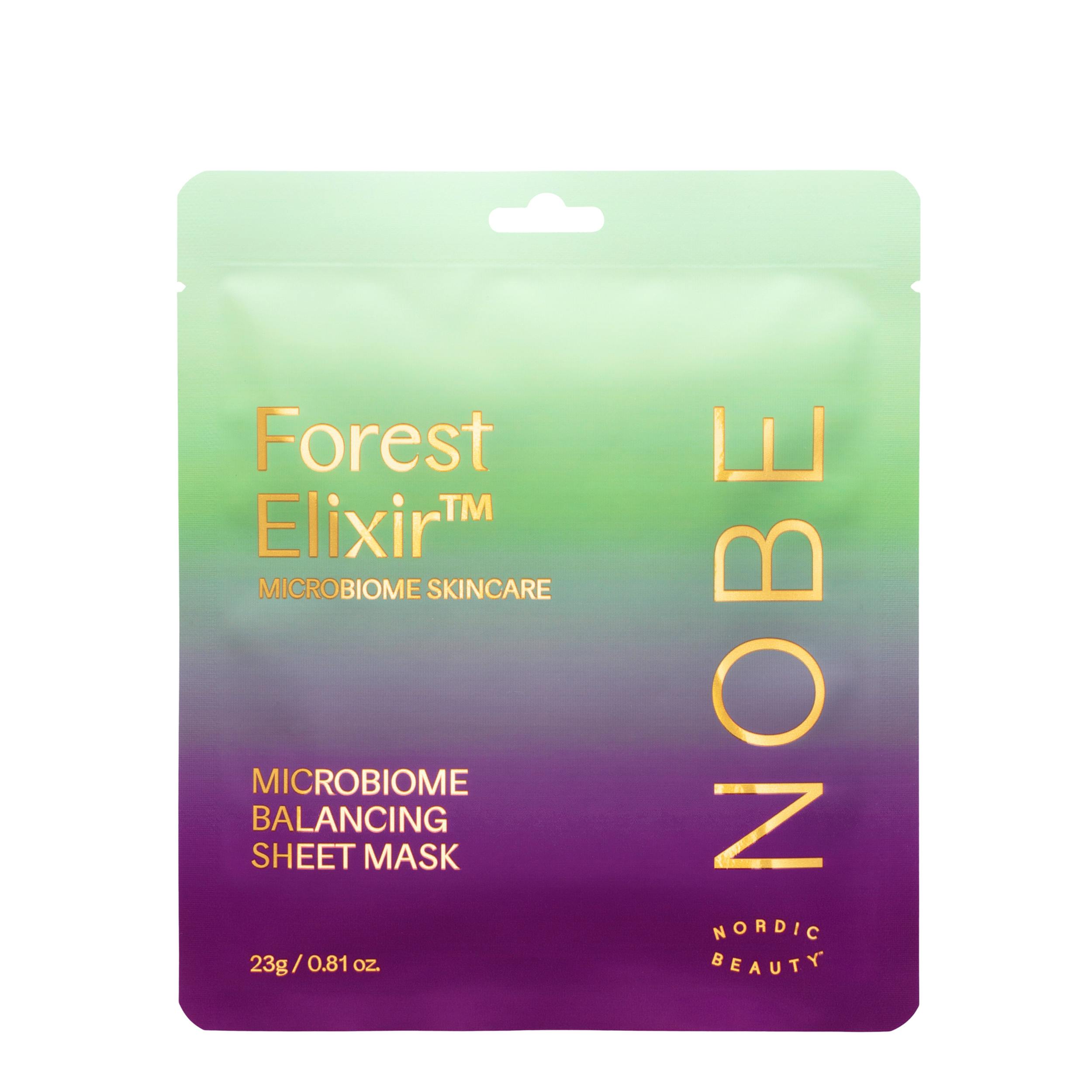 NOBE Forest Elixir® Microbiome Balancing Sheet Mask 1 st