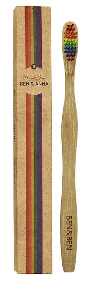Ben & Anna Ben & Ben Sustainable Bamboo Toothbrush 1 st