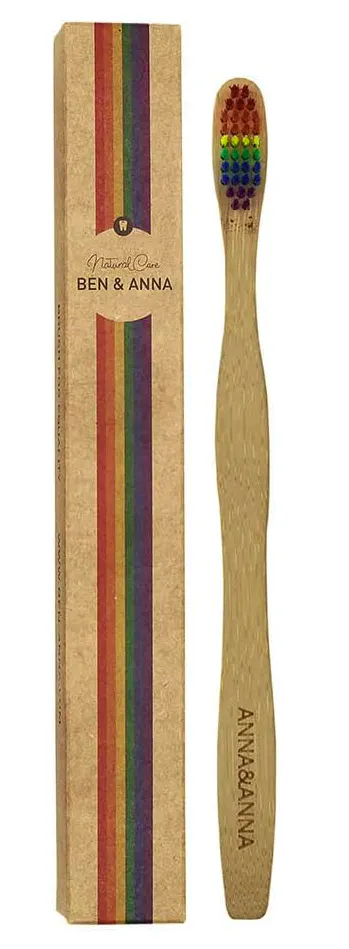 Ben & Anna Anna & Anna Sustainable Bamboo Toothbrush 1 st