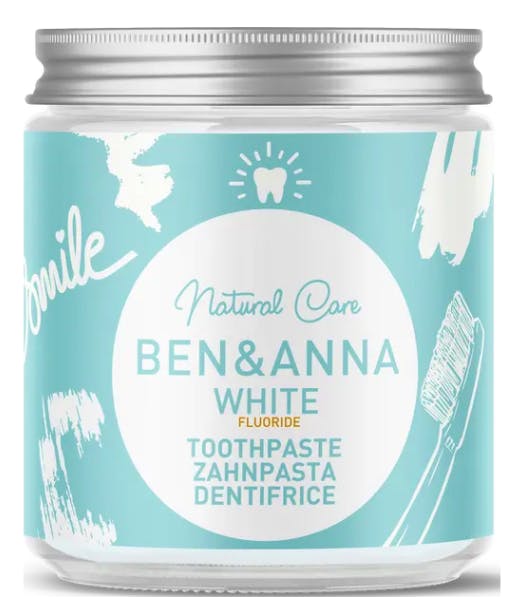 Ben & Anna Natural Toothpaste White + Fluoride 100 ml