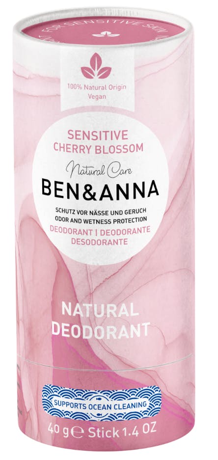Ben & Anna Natural Deodorant Sensitive Cherry Blossom 40 g