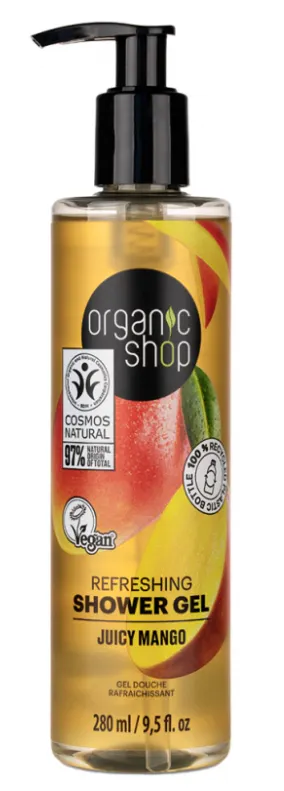 Organic Shop Refreshing Shower Gel Juicy Mango 280 ml