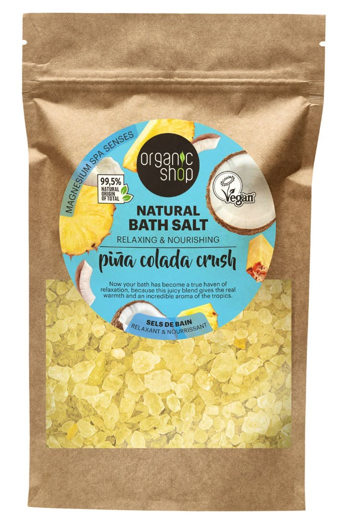 Organic Shop Pina Colada Crush Natural Bath Salt 500 g