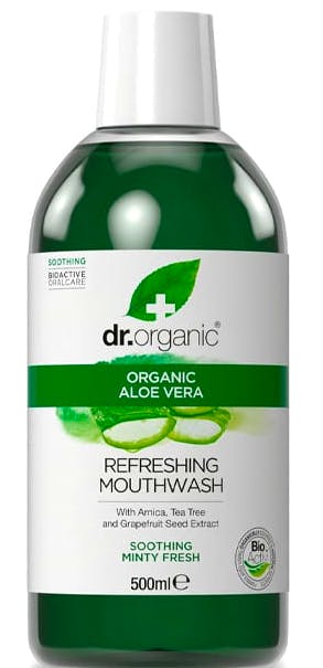 Dr. Organic Aloe Vera Mouthwash 500 ml