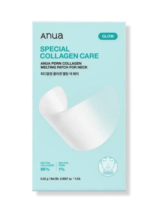 Anua PDRN Collagen Melting Patch For Neck 4 st