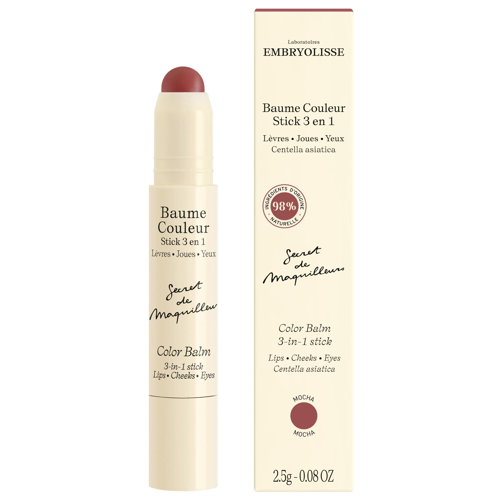 Embryolisse Color Balm 3-in-1 Stick Mocha 2.5 g