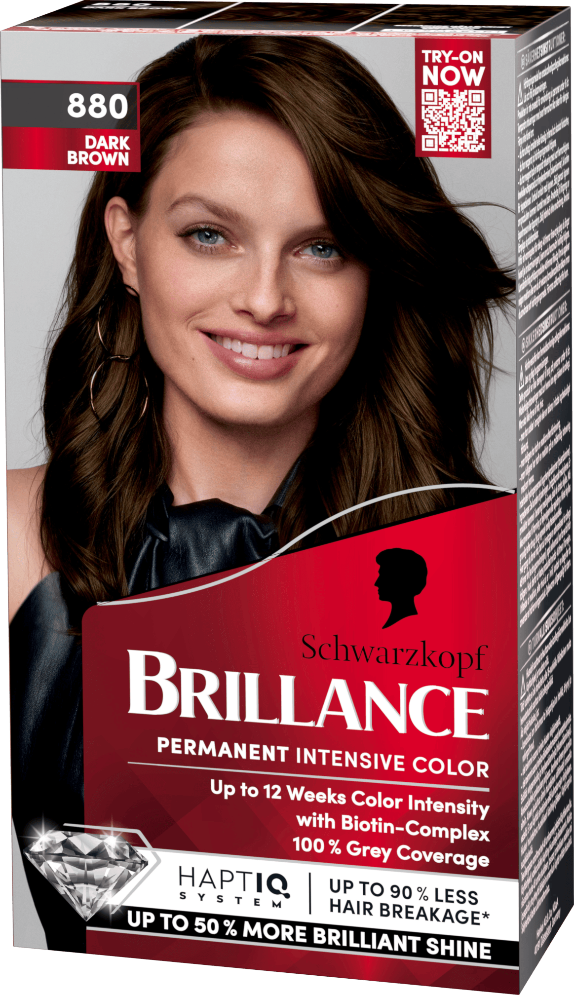 Schwarzkopf Brillance 880 Dark Brown 1 st