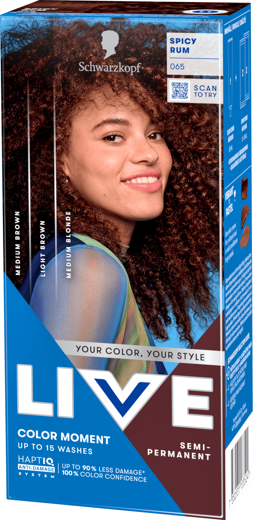 Schwarzkopf Live Ultra Brights 065 Spicy Rum 1 st