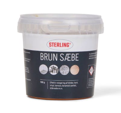 Sterling Brun Sæbe 500 g