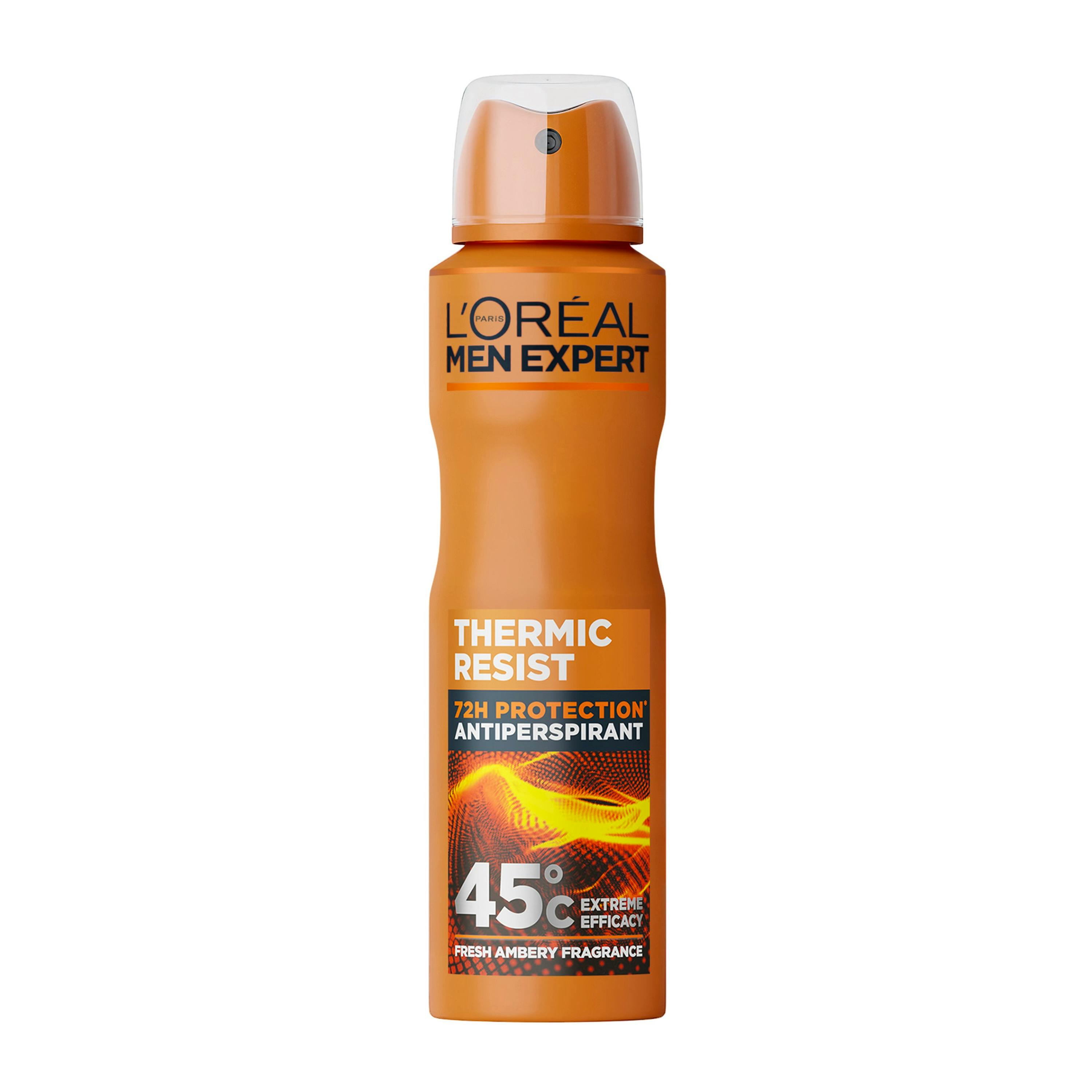 L'Oréal Paris Men Expert Thermic Resist Heat Protection 72H Anti-Perspirant Deodorant Spray 150 ml