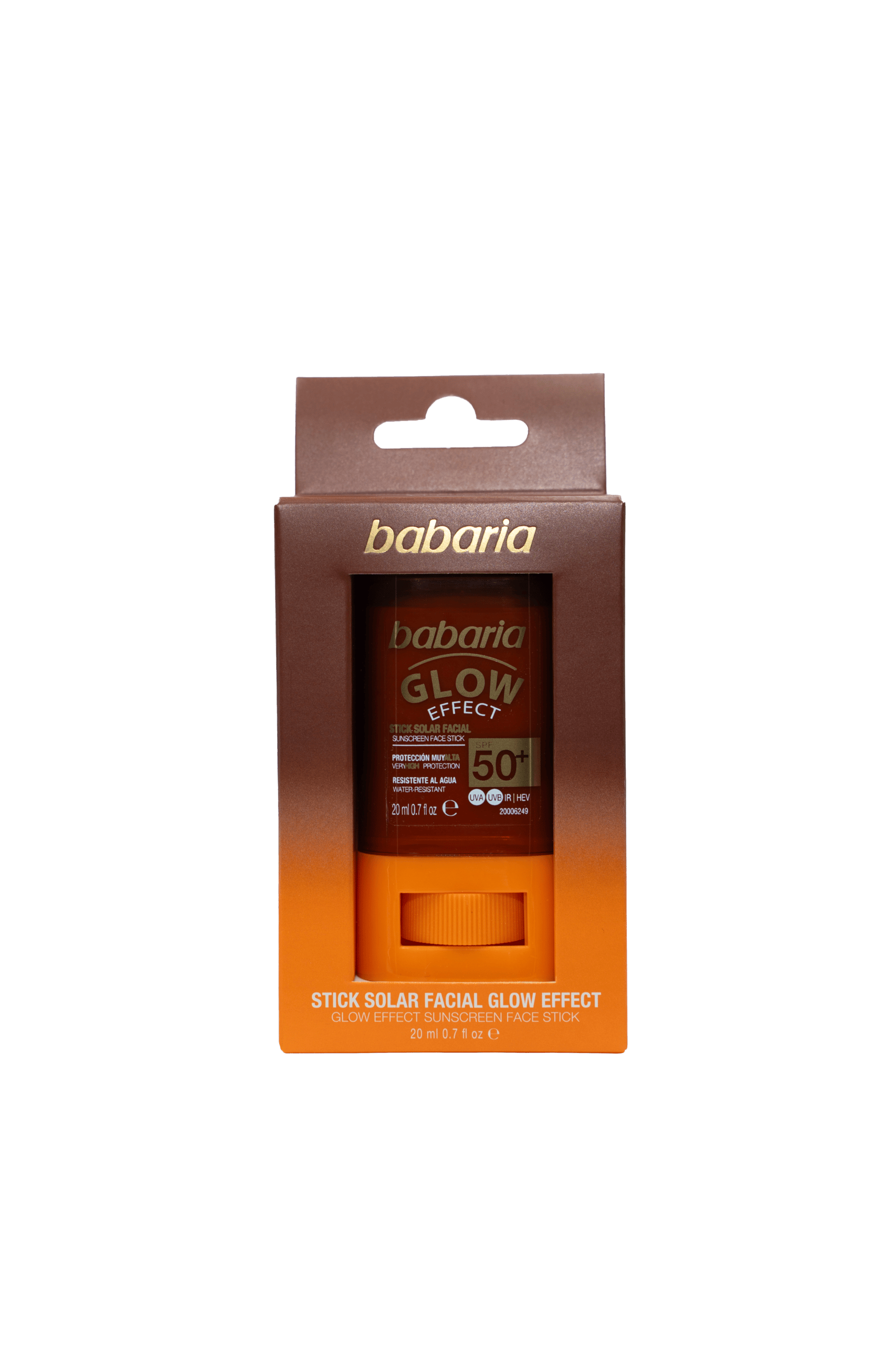 Babaria Glow Effect Stick Solar Facial SPF50+ 20 ml