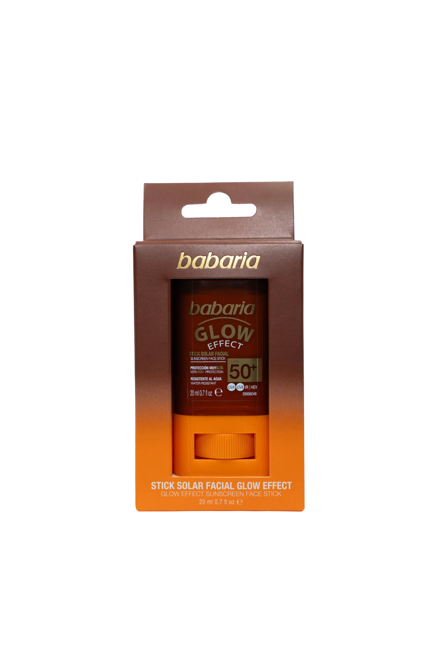 Babaria Glow Effect Stick Solar Facial SPF50+ 20 ml