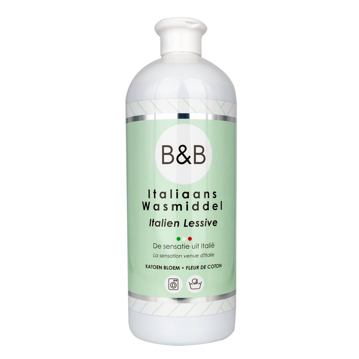 B&B Italiaans Wasparfum Laundry Detergent Cotton Flower 1000 ml