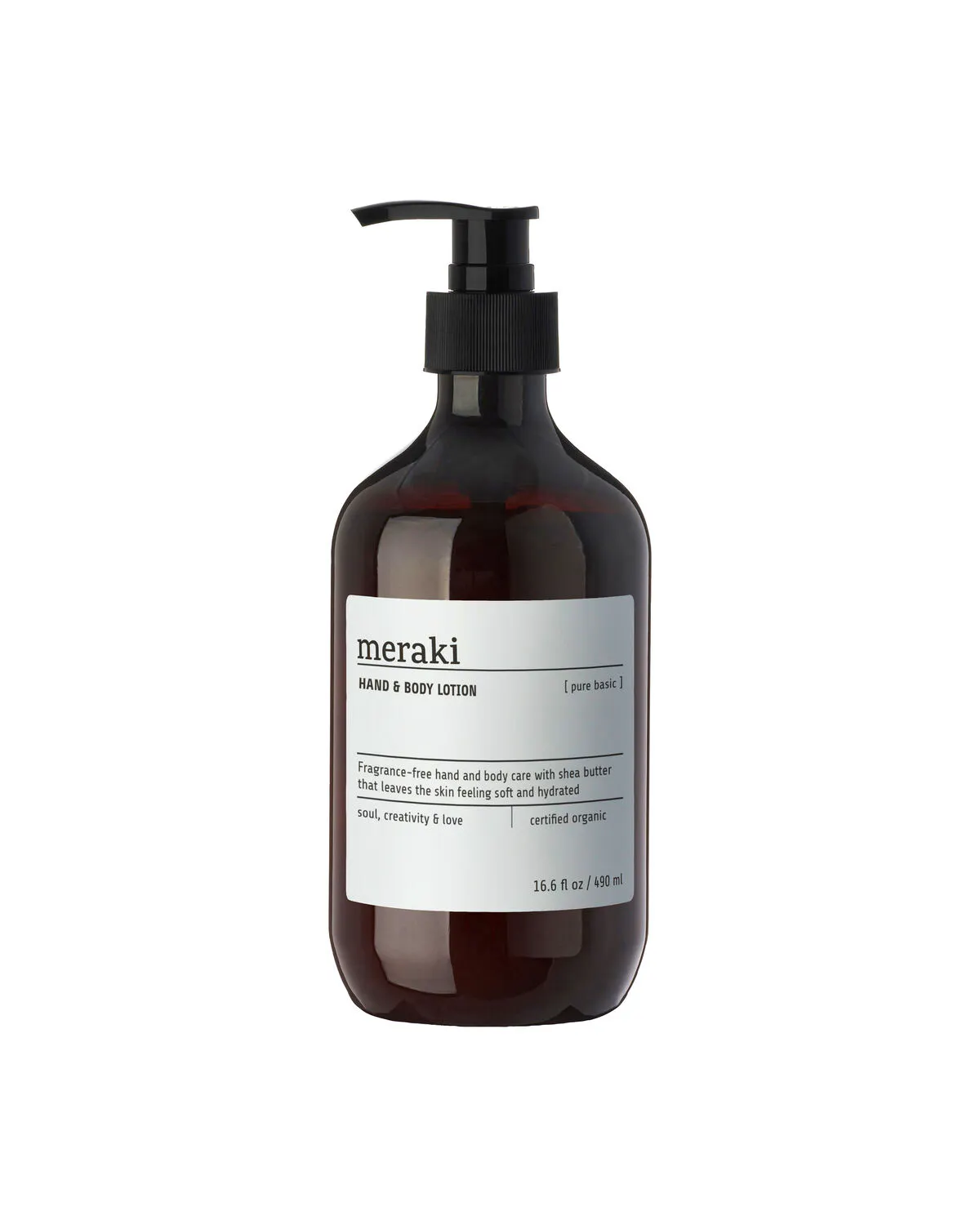 Meraki Hand & Body Lotion Pure Basic 490 ml