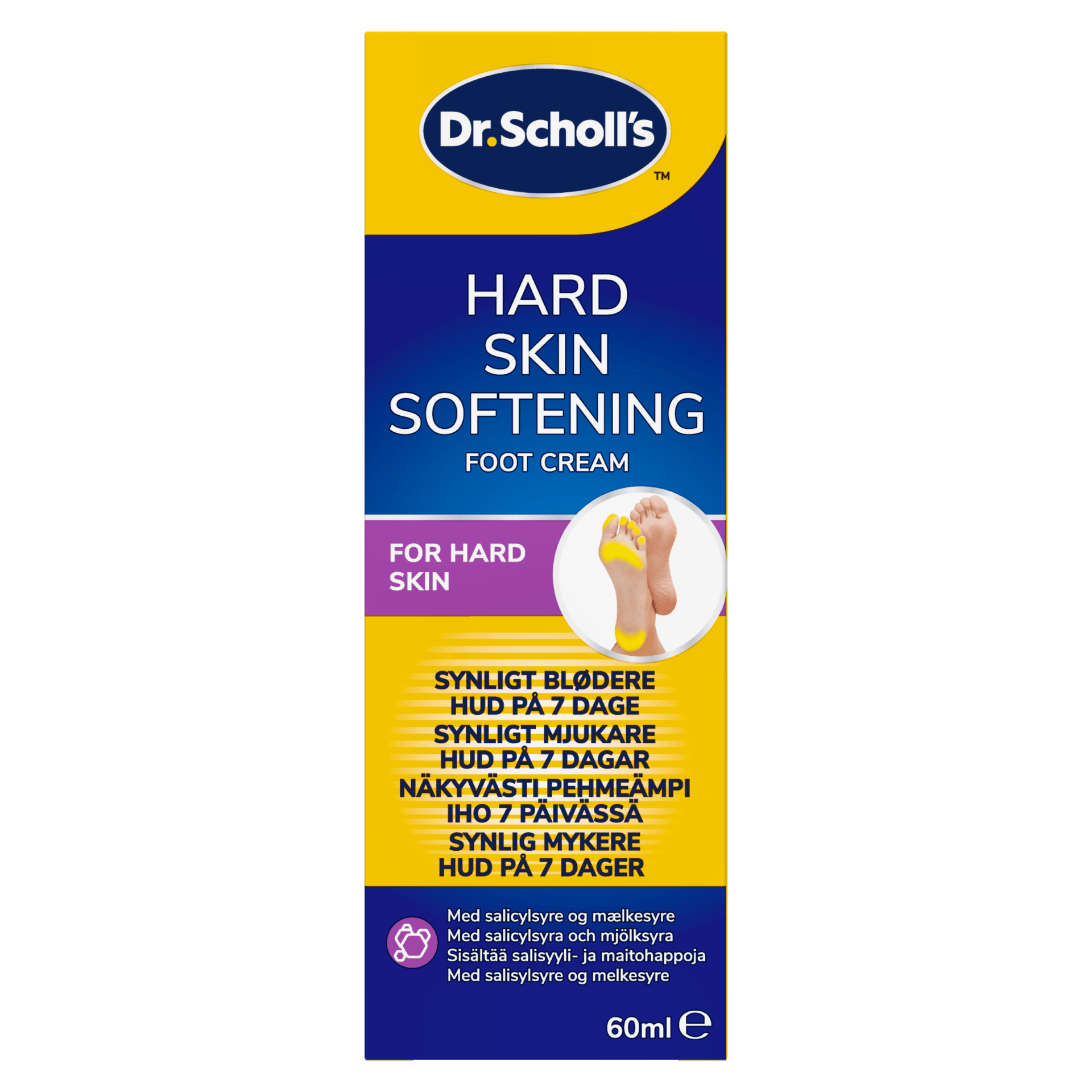 Scholl Hard Skin Softening Cream 60 ml