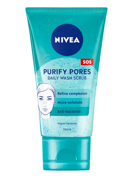 NIVEA Purifying Pores Daily Wash Scrub 150 ml