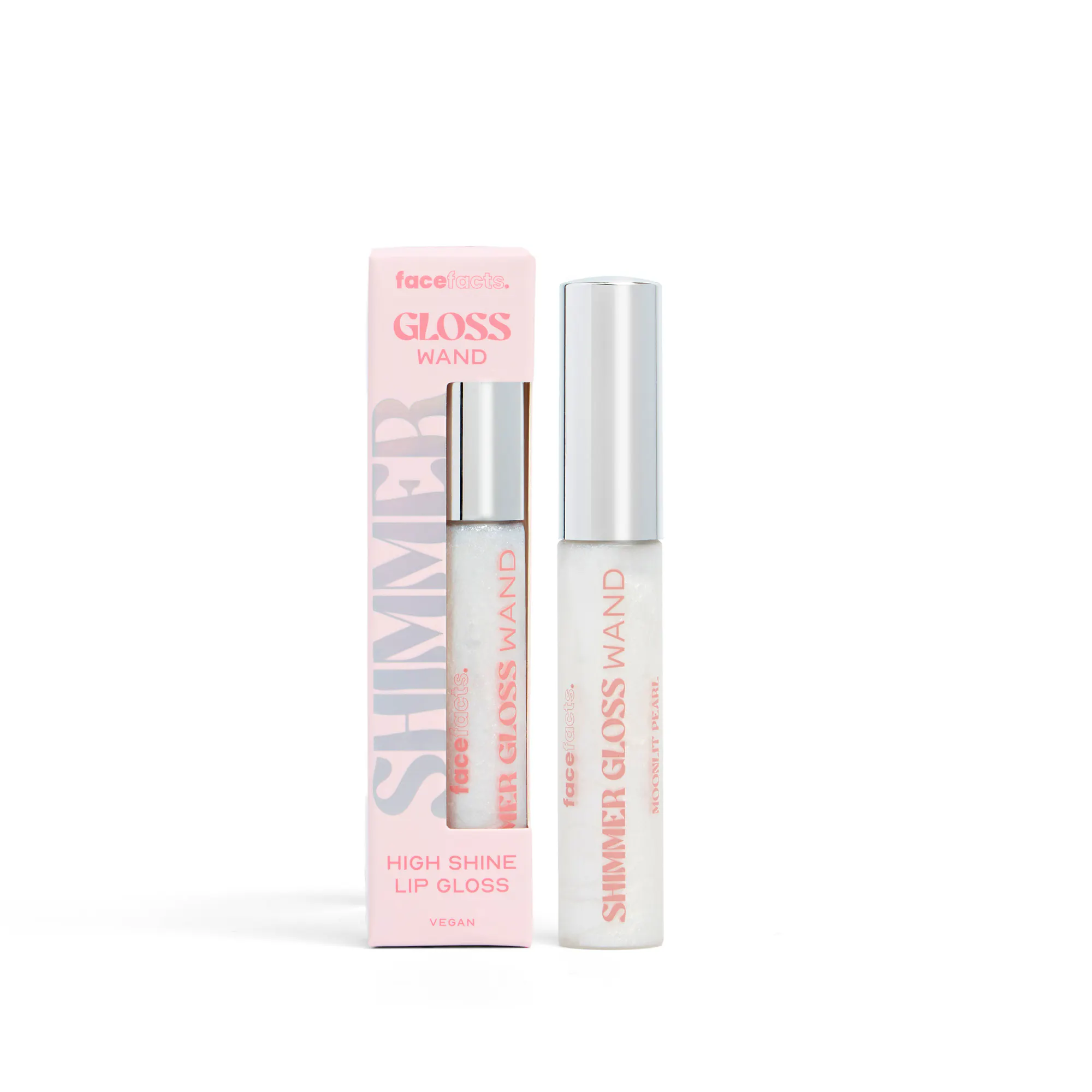 Face Facts Shimmer Gloss Wand Moonlit Pearl 10 ml