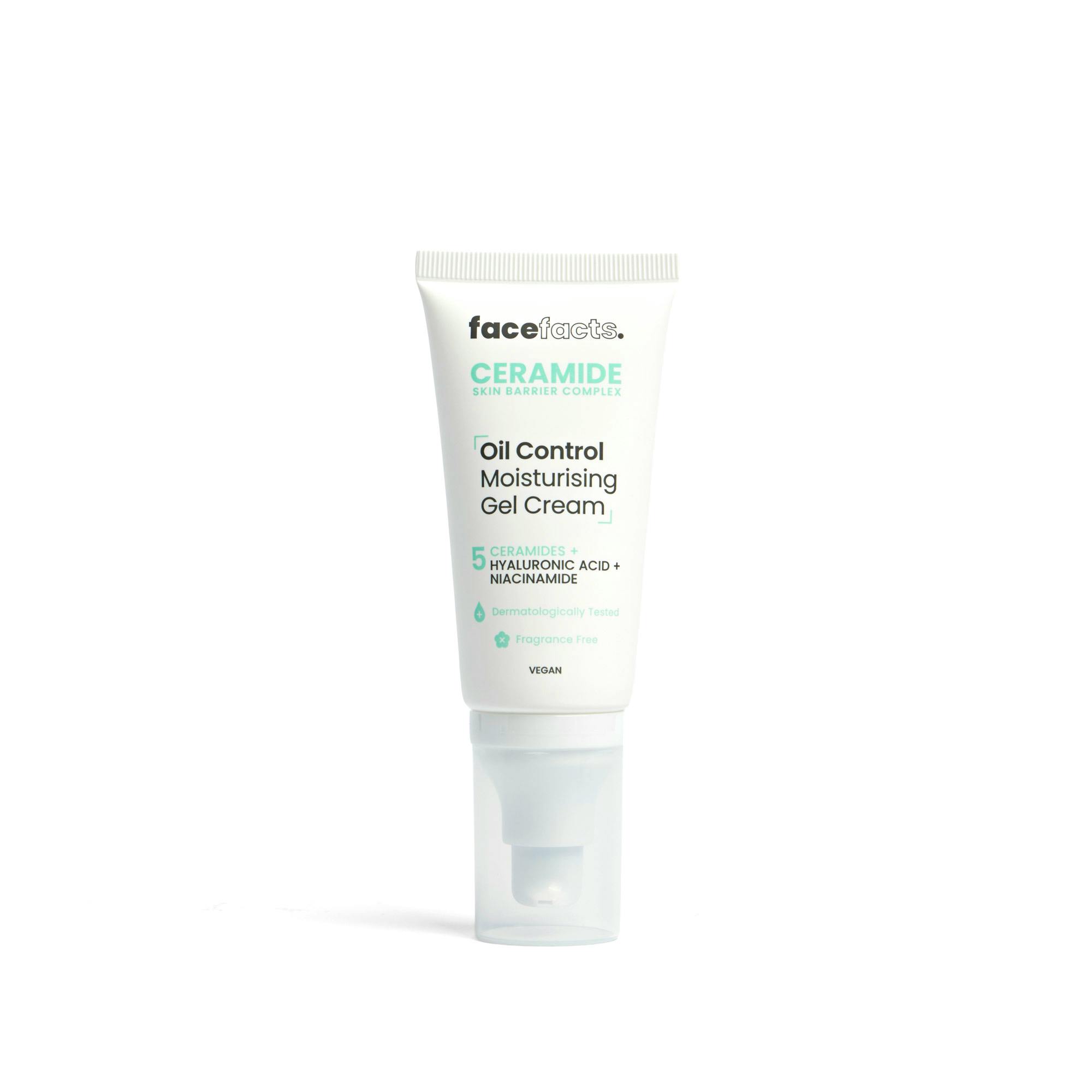 Face Facts Ceramide Oil Control Moisturising Gel Cream 50 ml