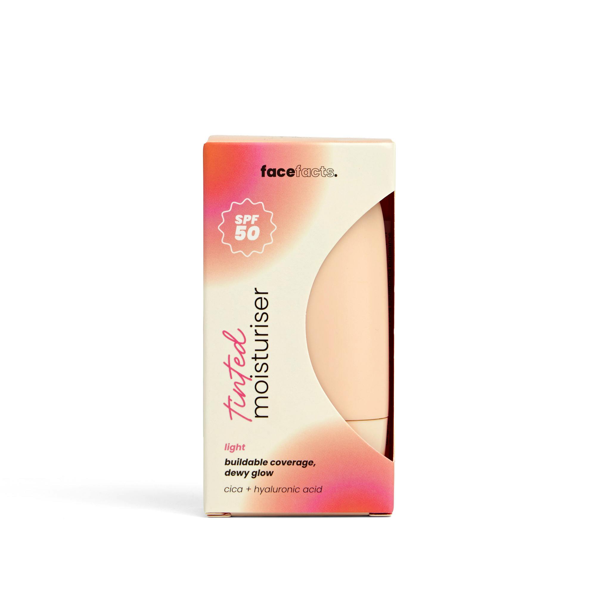 Face Facts SPF 50 Tinted Moisturiser Light 50 ml