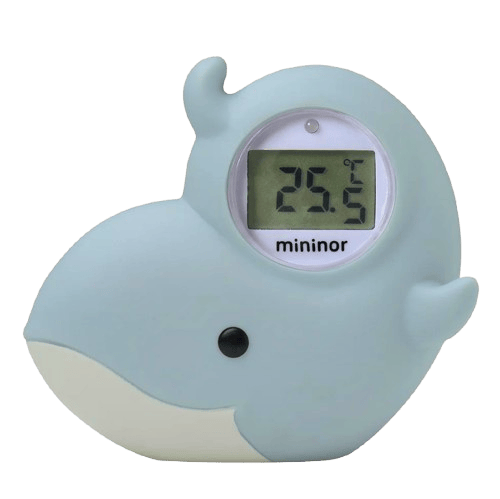 Mininor Bath Thermometer Whale 1 stk