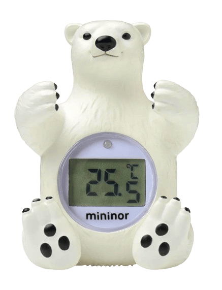 Mininor Bath Thermometer Polar Bear 1 stk