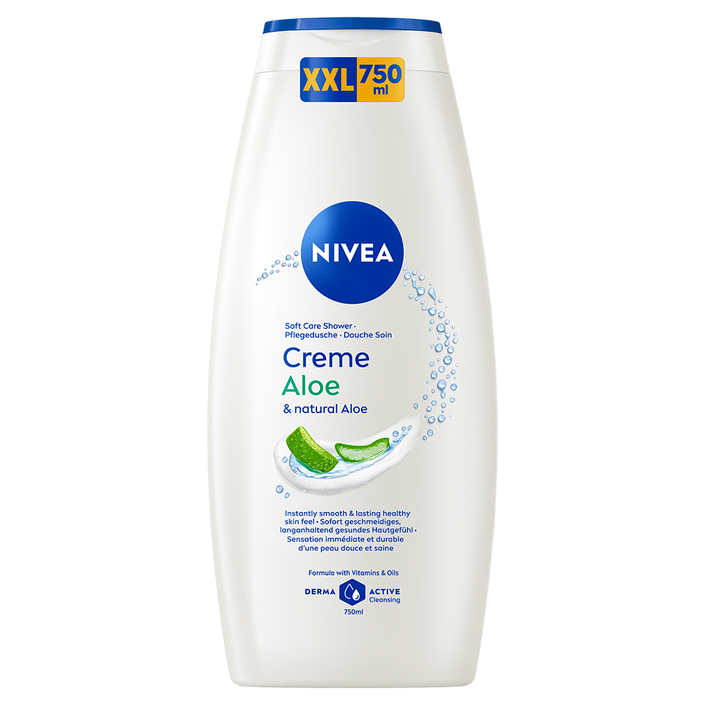NIVEA Creme & Aloe Shower Cream 750 ml