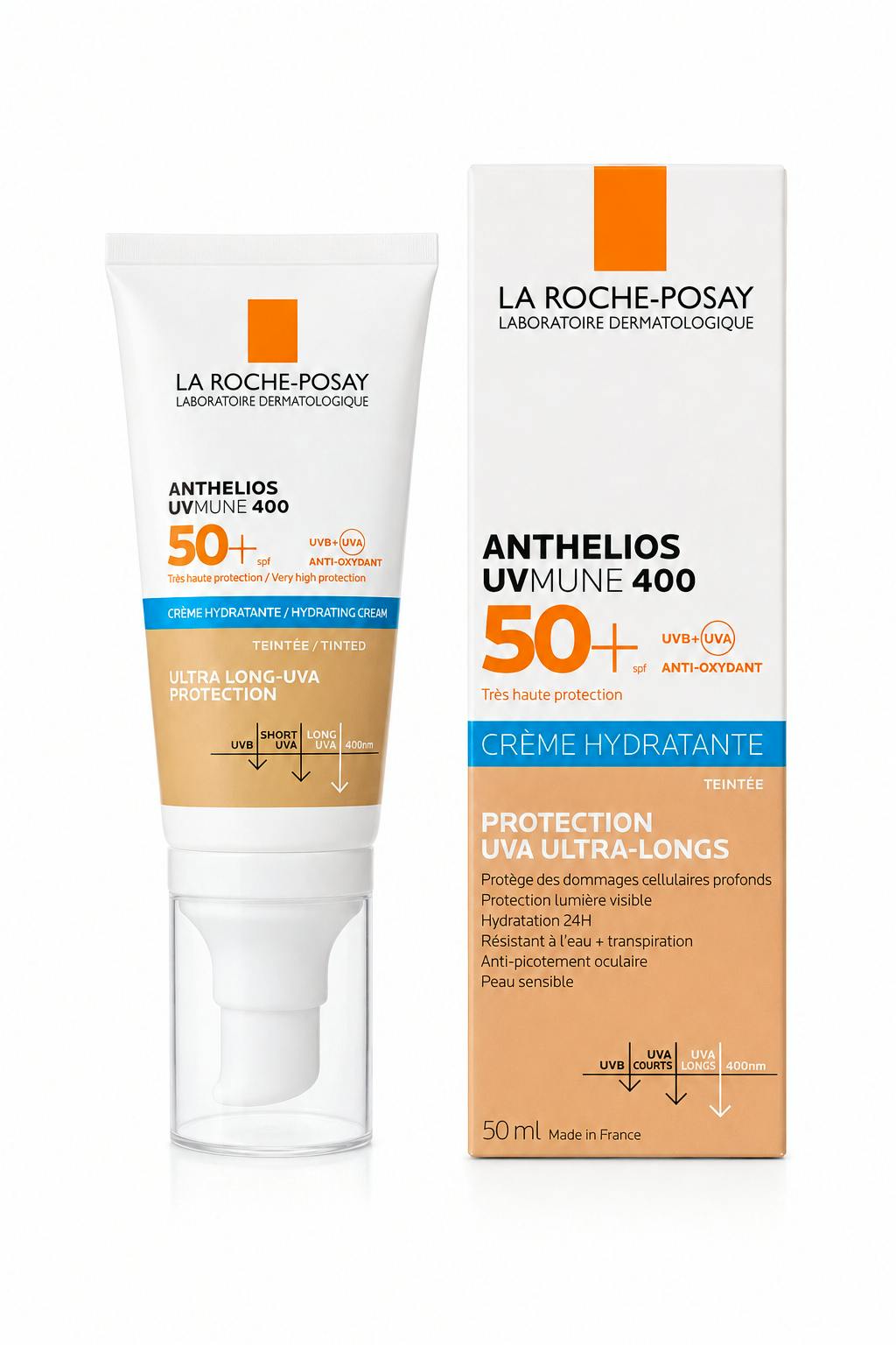 La Roche-Posay Anthelios Uvmune Cream Tinted SPF50 50 ml