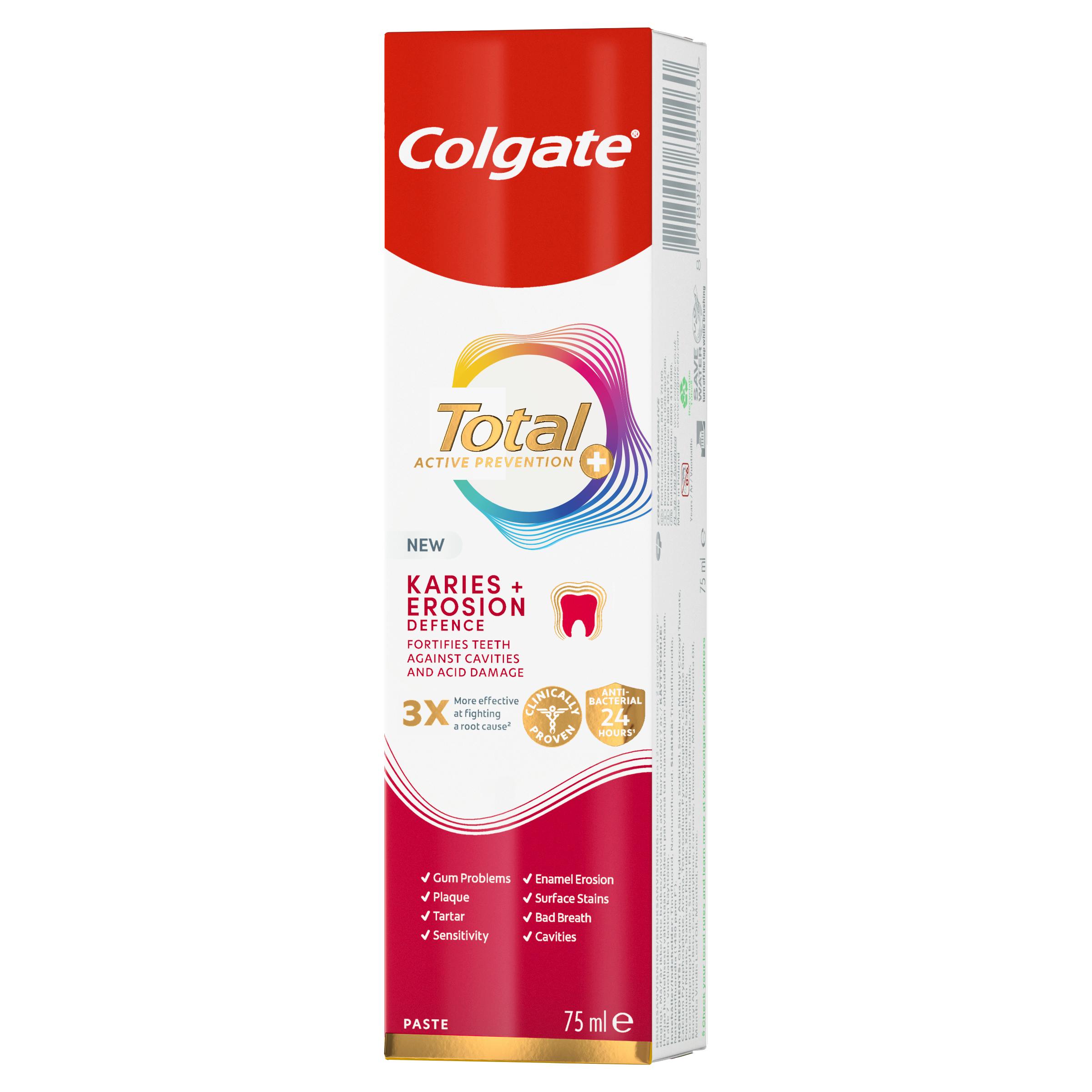 Colgate Toothpaste Total Active Prevention Karies + Erosion Defence 75 ml