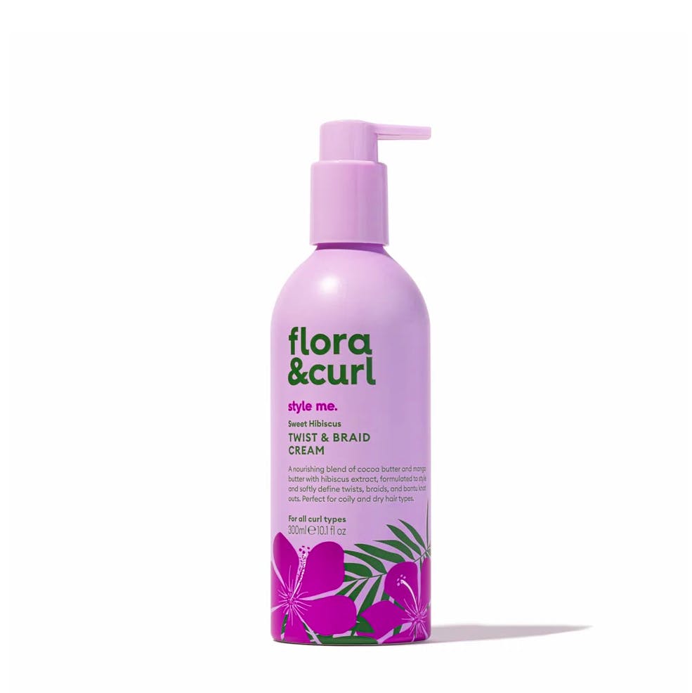 Flora & Curl Sweet Hibiscus Twist & Braid Cream 300 ml