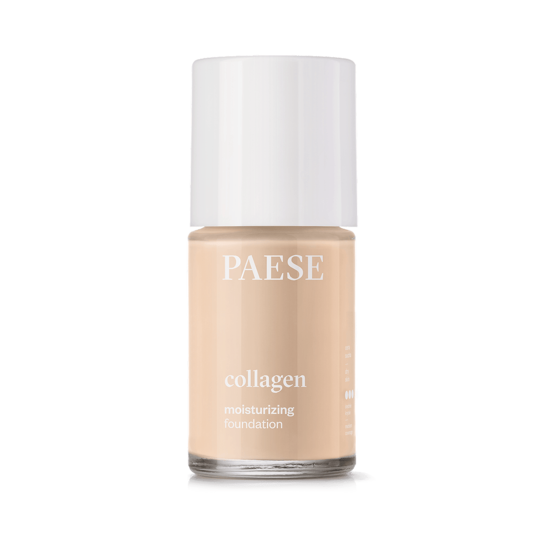 Paese Collagen Moisturizing Foundation 301N Light Beige 30 ml