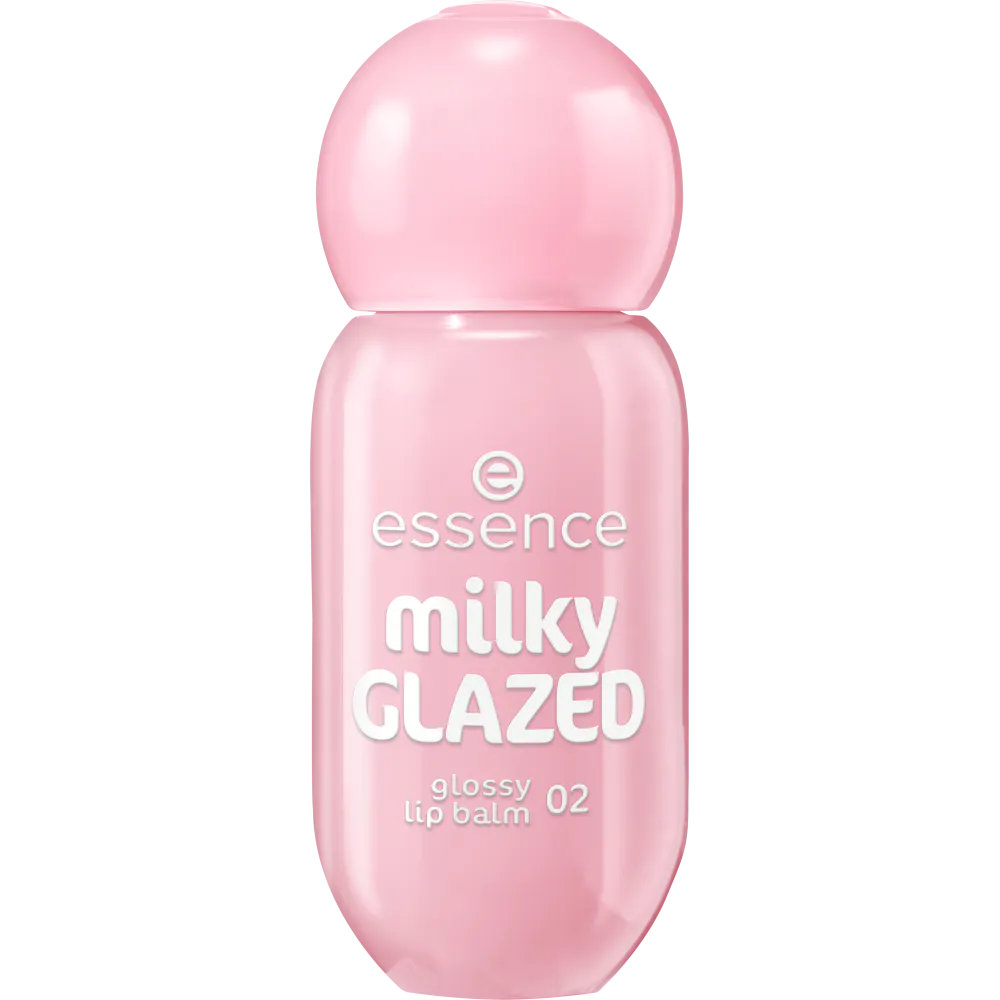 Essence Milky Glazed Glossy Lip Balm 02 Strawberry Whip 4 ml