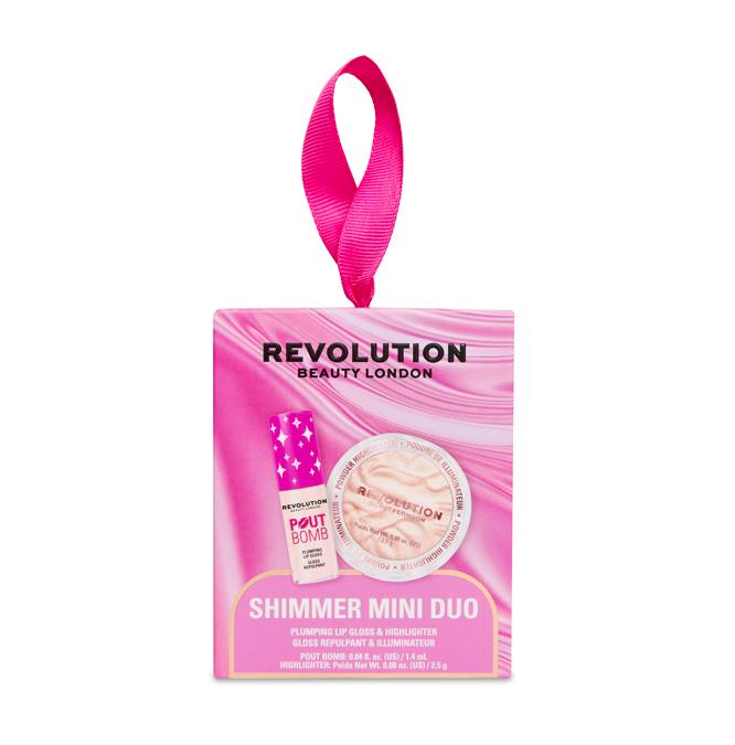 Revolution Shimmer Mini Duo Lip & Cheek 2 st