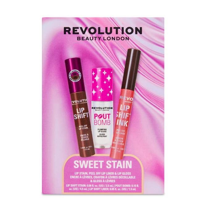Revolution Sweet Stain Lip Trio 3 st