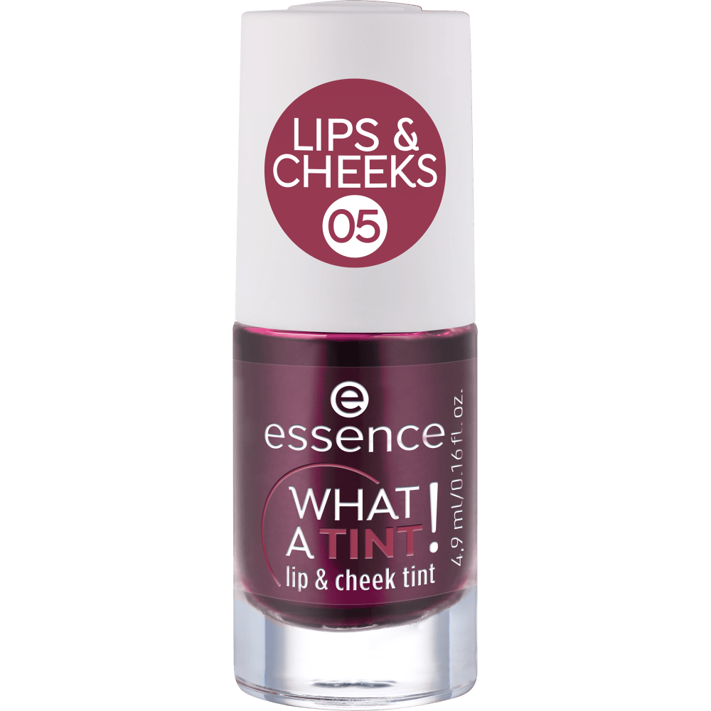Essence What A Tint! Lip & Cheek Tint 05 Velvet Berry 4 ml