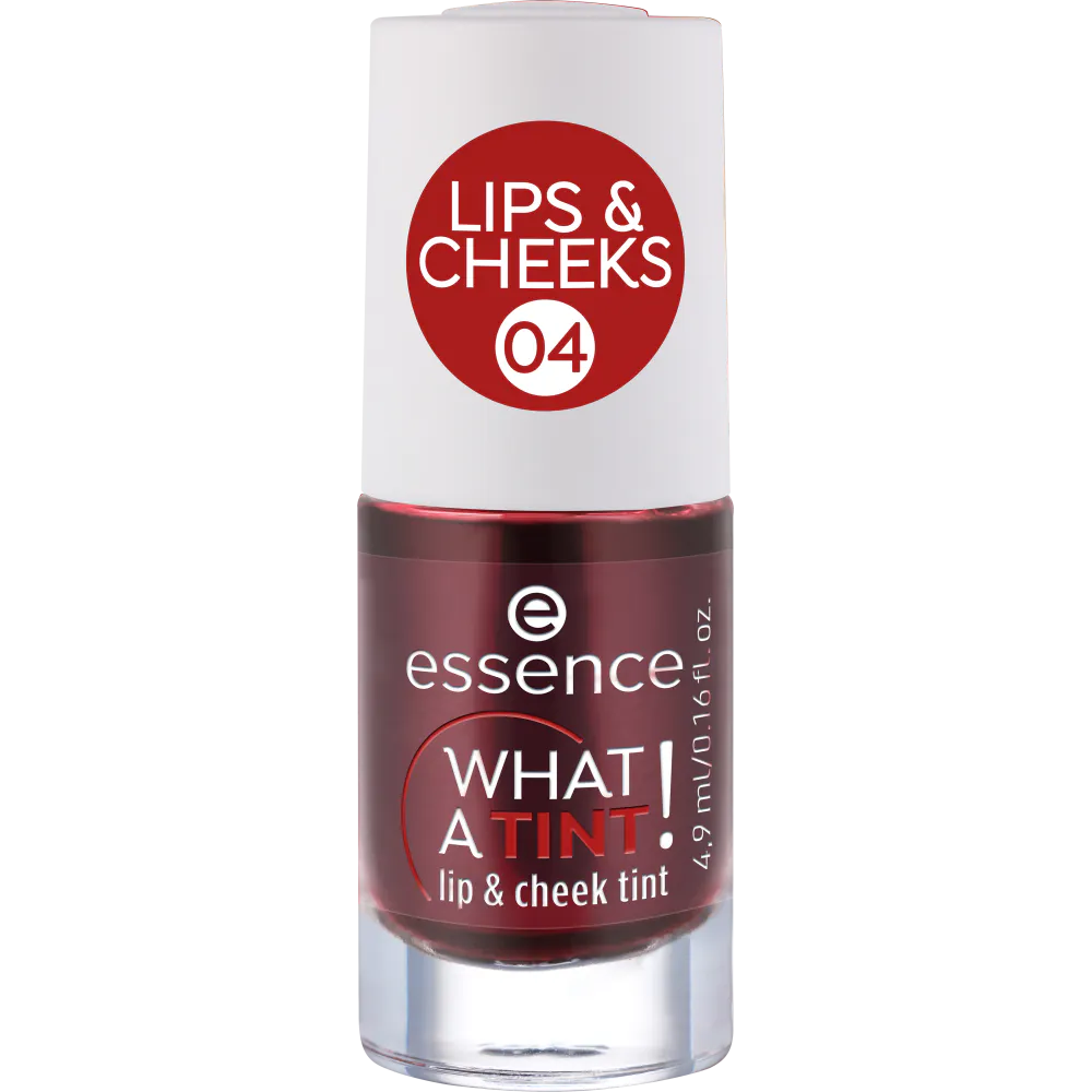 Essence WHAT A TINT! Lip & Cheek Tint 04 Strawberry Rush 4 ml
